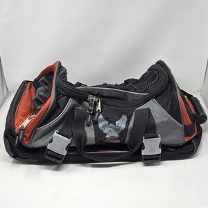 Harley-Davidson Wheeled Rolling Travel Luggage Suitcase Bag